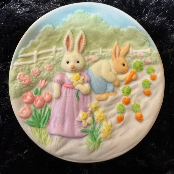 1994 Hallmark Keepsake Collectors Plate "Gathering Sunny Memories" Hand-Painted - Picture 1 of 6